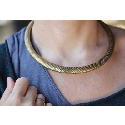 Чокер из латуни