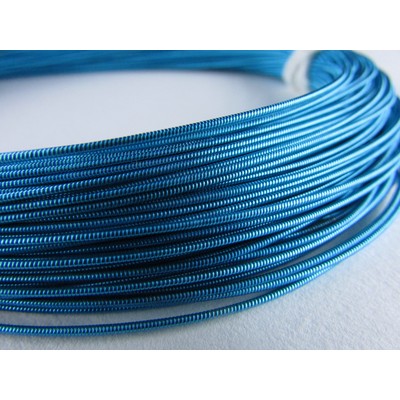 Канитель жесткая бирюзовая, 5г