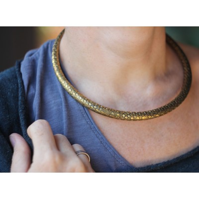 Чокер из латуни