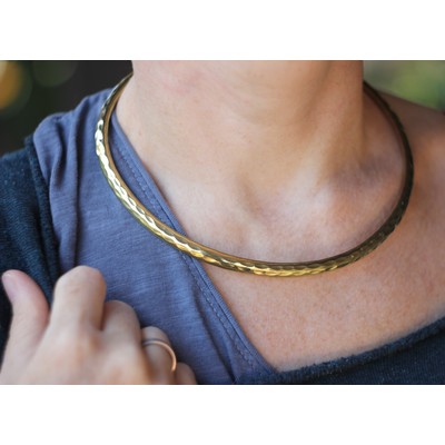 Чокер из латуни