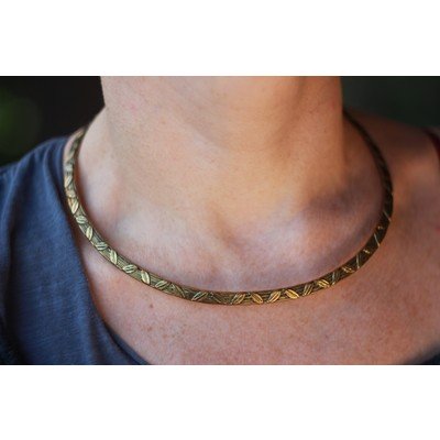 Чокер из латуни