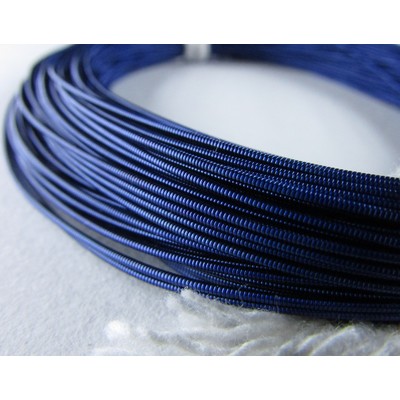 Канитель жесткая синяя, 5г