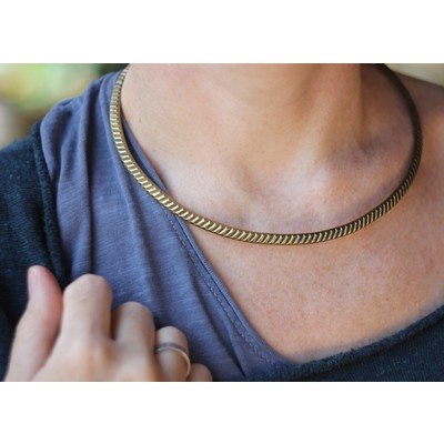 Чокер из латуни