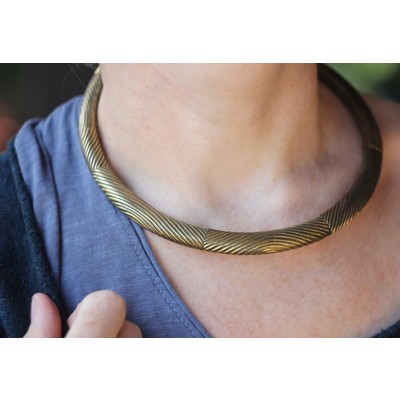 Чокер из латуни